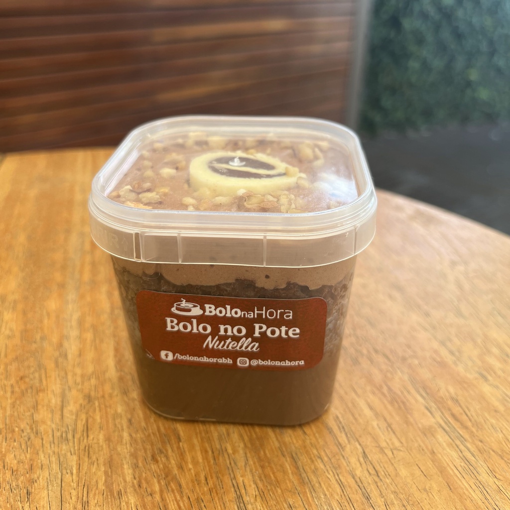 BOLO NO POTE NUTELLA 5